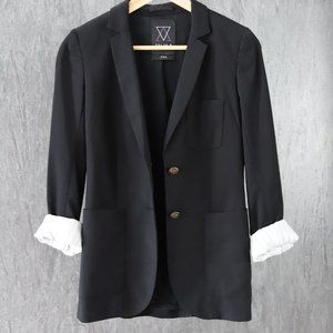 Talula Black Long Blazer